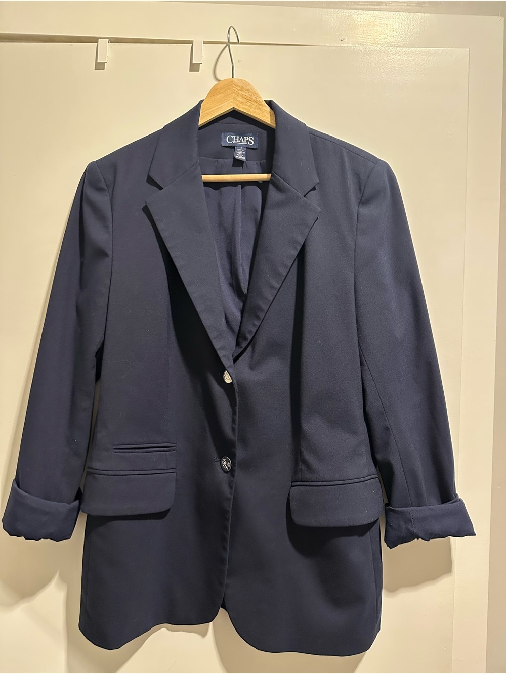 Chaps Women's Dark Navy Blazer Jacket